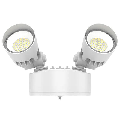 X-Gen Advance Security Lights, 3250 Lumens, Wattage and CCT Selectable, 120V, Bronze, White or Black Finish