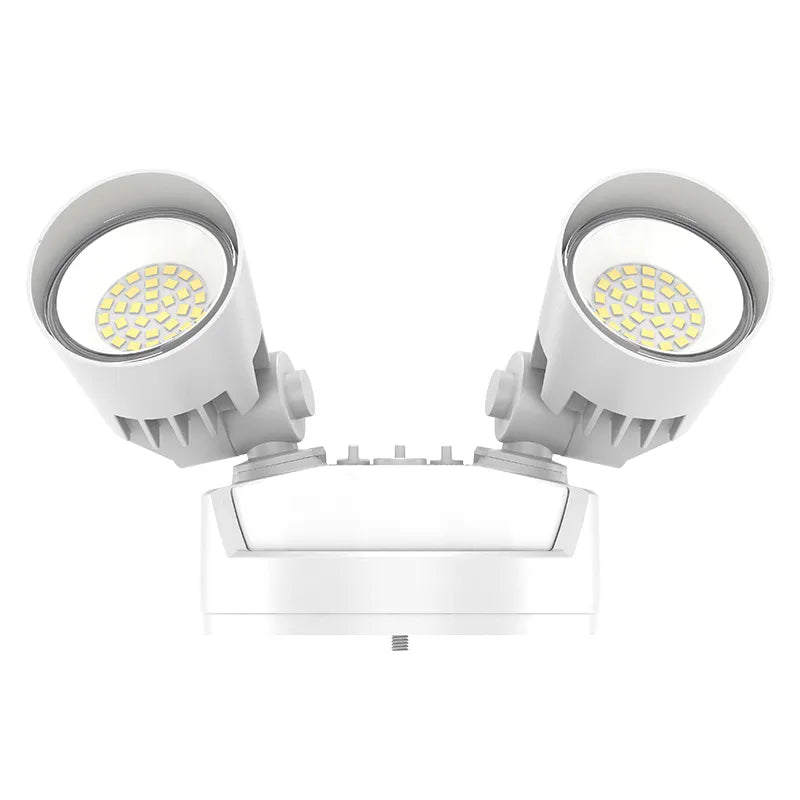 X-Gen Advance Security Lights with PIR Sensor, 3250 Lumens, Wattage and CCT Selectable, 120V, Bronze, White or Black Finish