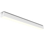 4 Foot SCX4 Series LED Linear Surface Mounted Fixture, 8400 Lumen Max, Wattage and CCT Selectable, 120-277V