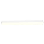 4 Foot SCX4 Series LED Linear Surface Mounted Fixture, 8400 Lumen Max, Wattage and CCT Selectable, 120-277V