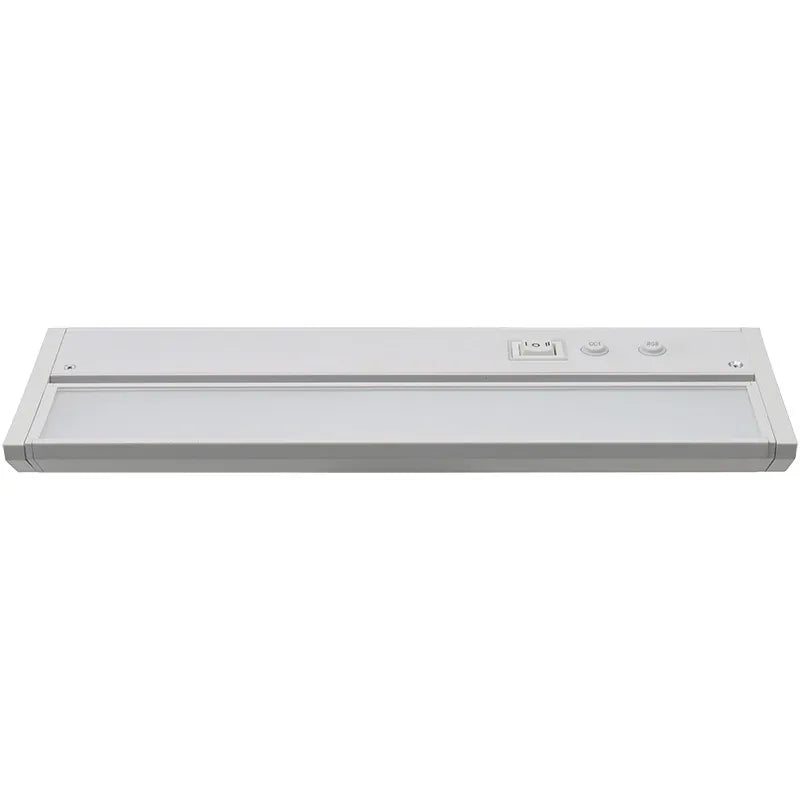 12in RGBW Under Cabinet Light, 5W, CCT Selectable, 120V, Bronze or White Finish