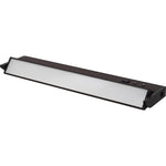 18in RGBW Under Cabinet Light, 8W, CCT Selectable, 120V, Bronze or White Finish