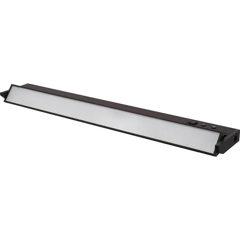 32in RGBW Under Cabinet Light, 16W, CCT Selectable, 120V, Bronze or White Finish