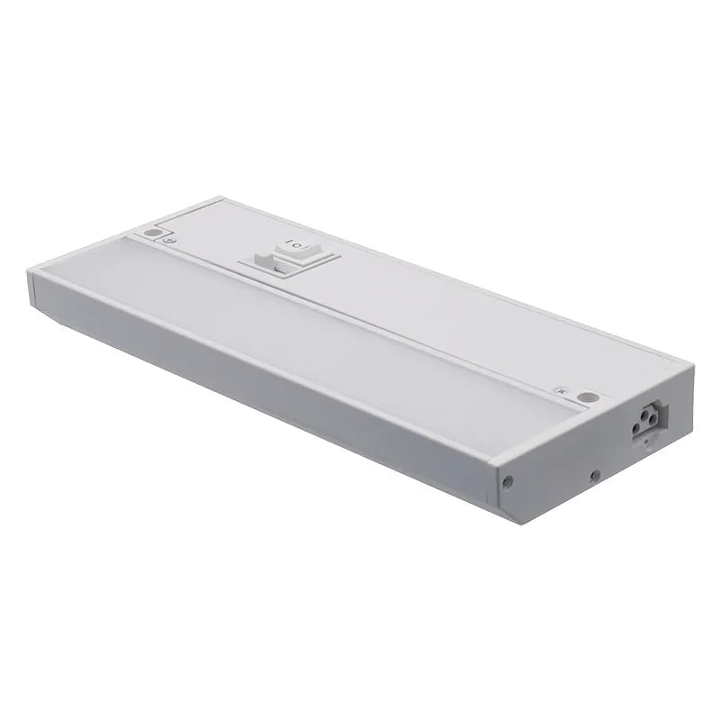 9in Builder Series Under Cabinet Light, 3W, CCT Selectable, Hardwire, 120V, White