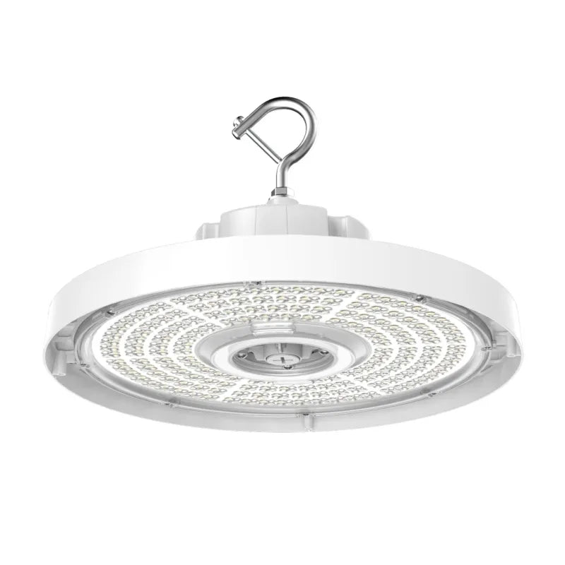 LED UFO High Bay, 33,600 Lumens, Wattage and CCT Selectable, 120-277V, Black or White Finish