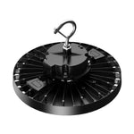 LED UFO High Bay, 33,600 Lumens, Wattage and CCT Selectable, 120-277V, Black or White Finish