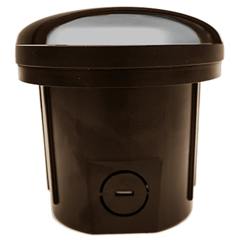 12-24V INTEG. INGROUND PATH LIGHT WITH PVC SLEEVE 6W 30K, Black or Oil-Rubbed Bronze