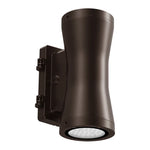 7" Architectural Commercial Designer Outdoor Cylinder, 6600 Lumen Max, Wattage and CCT Selectable, 120-277V