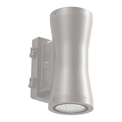 7" Architectural Commercial Designer Outdoor Cylinder, 6600 Lumen Max, Wattage and CCT Selectable, 120-277V