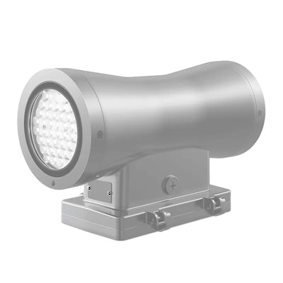 7" Architectural Commercial Designer Outdoor Cylinder, 6600 Lumen Max, Wattage and CCT Selectable, 120-277V