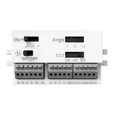 Traditional Wall Pack Full Control of Beam Angle, 16200 Lumen Max, Wattage and CCT Selectable, 120-277V