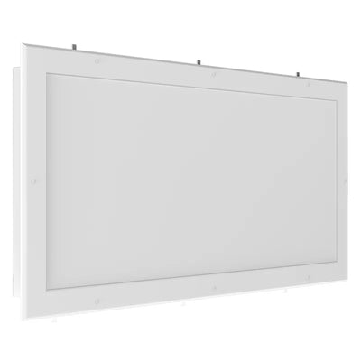 NSF Rated 2x4 Flat Panel, 6250 Lumen Max, Wattage and CCT Selectable, 120-277V