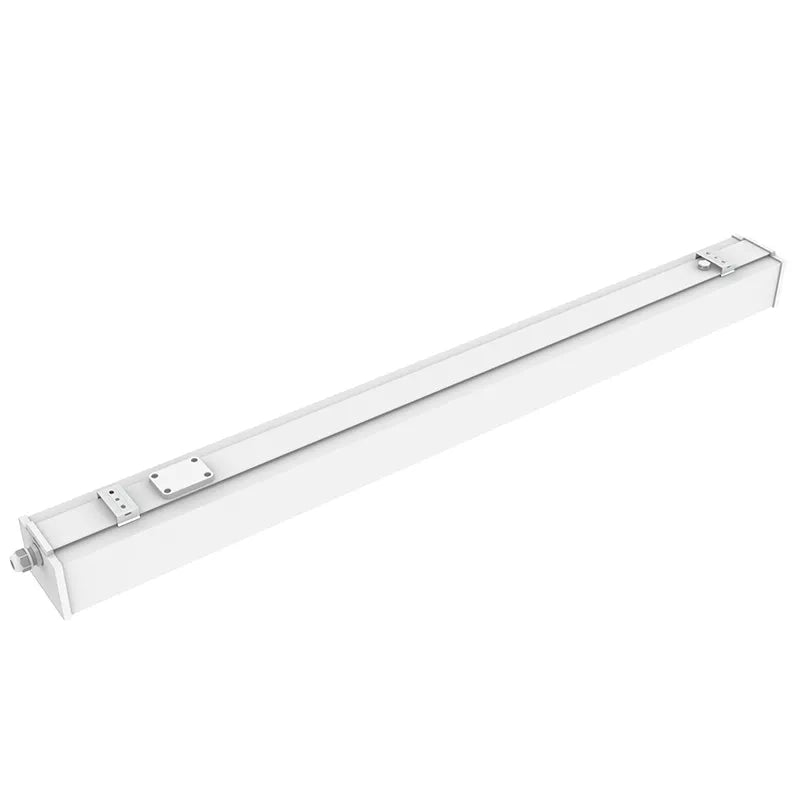 4 Foot SCX4 Series LED Linear Surface Mounted Fixture, 8400 Lumen Max, Wattage and CCT Selectable, 120-277V