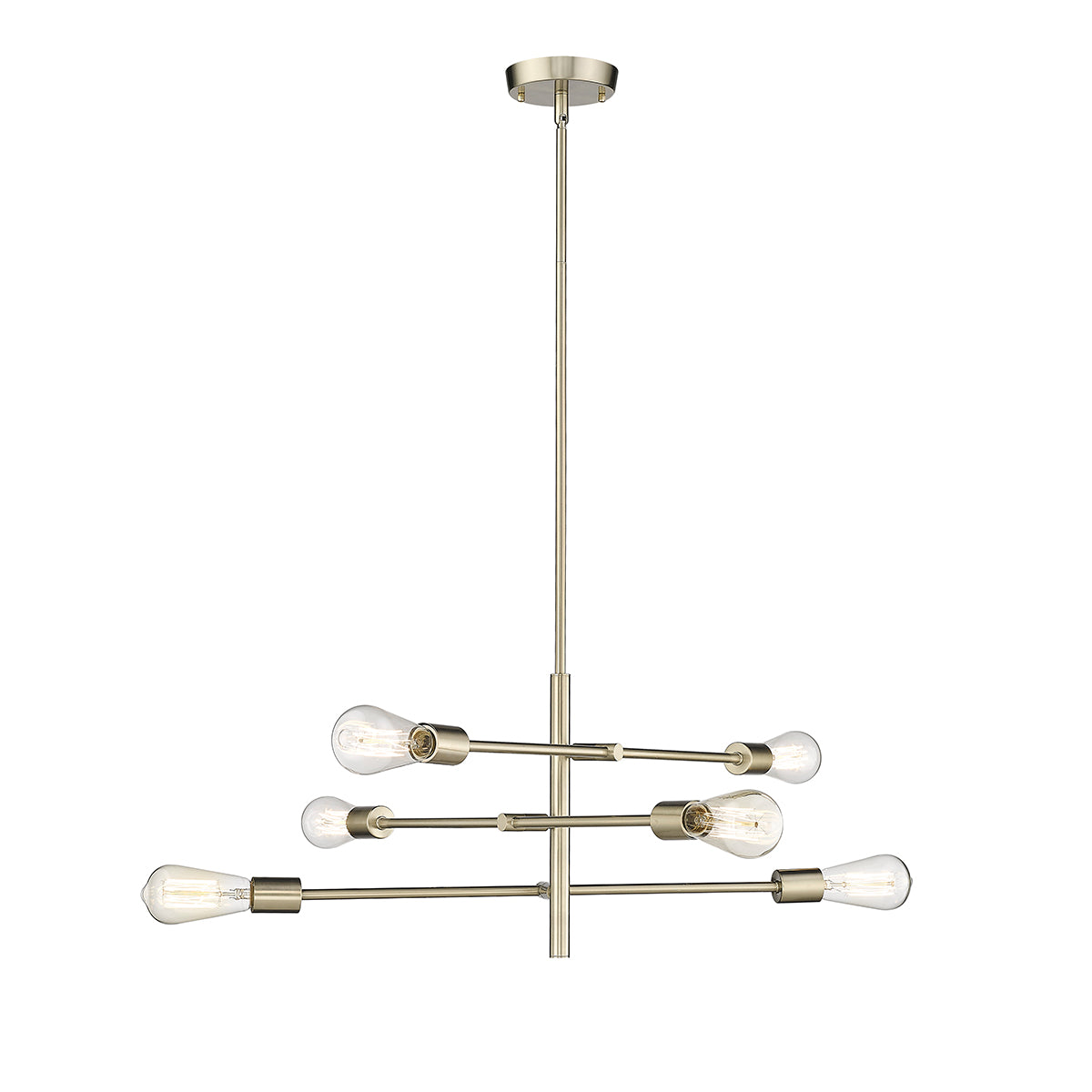 Pendant Light, Modern Gold Finish, Decco Collection