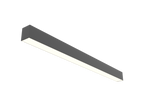 8 FT LED Direct/Indirect Suspended Linear Fixture, 13800 Lumens, Wattage and CCT Selectable, 120-277V, Black, White or Silver Finish