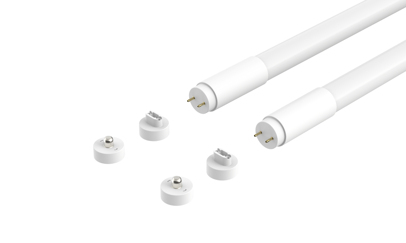 10PK 8FT Joinable LED T8 Tube Light, Type A+B, Double End Power, 5200 Lumens, 42W, 4000K or 5000K, 120-277V