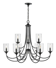 9 Light Chandelier Ceiling Light, Waddingham Collection