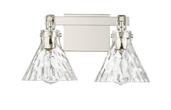 Vanity Light, Barlon Collection, Polished Nickel or Matte Black