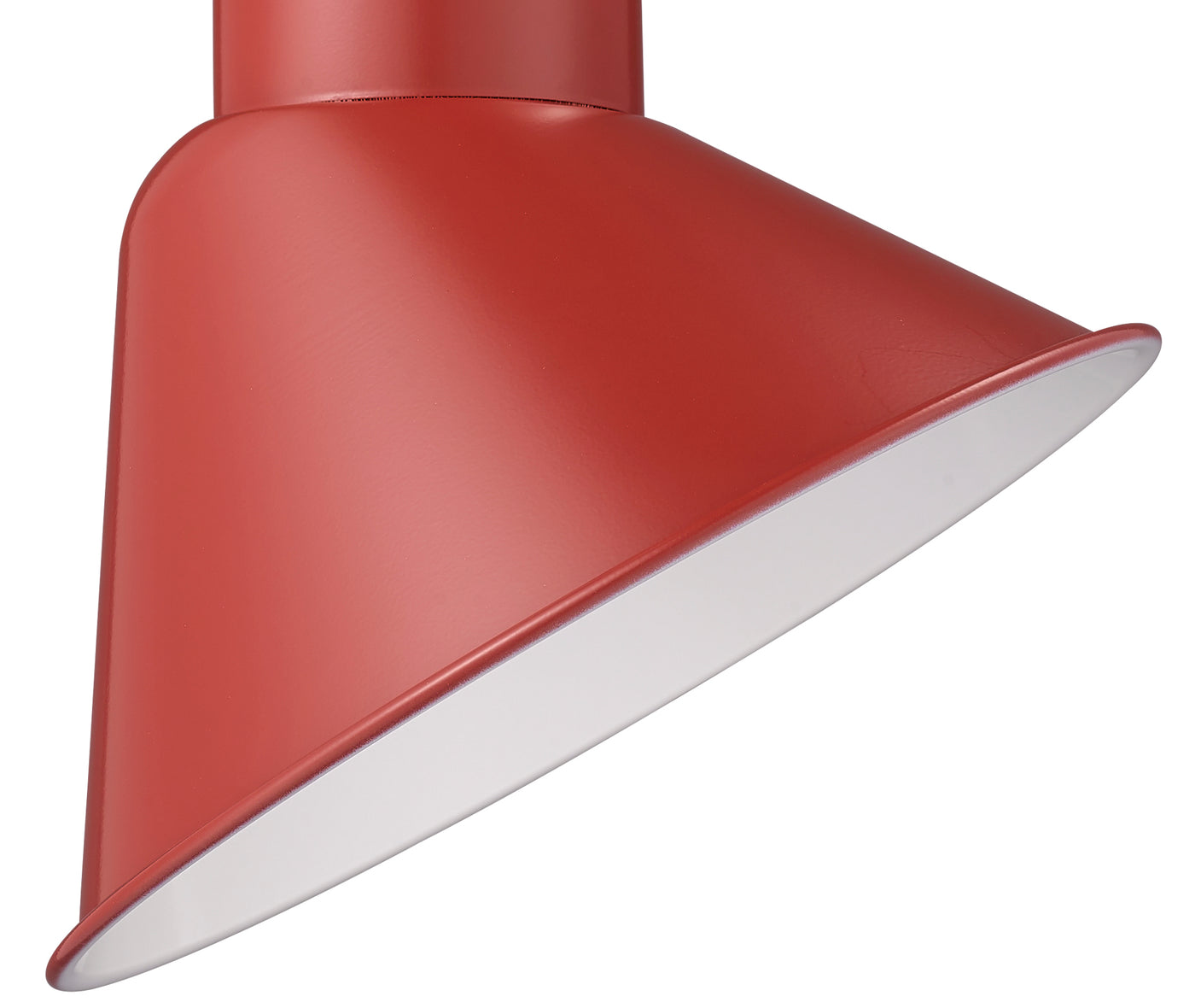 Millennium Lighting 10" RLM Angle Shade, Satin Red Finish