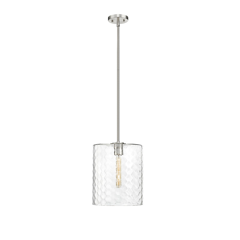 Pendant Light, Brushed Nickel or Modern Gold Finish, Ashli Collection