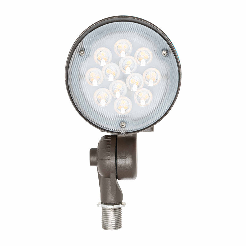 LED Bullet Flood Light, 28 Watt, 3500 Lumens, 3000K or 5000K, Knuckle Mount, 120-277V