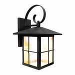 Westgate LED Outdoor Wall Lantern, Black, 12W, CCT Selectable