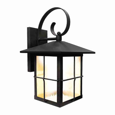 Westgate LED Outdoor Wall Lantern, Black, 12W, CCT Selectable