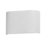 Prime 13" Wide LED Sconce, Grass Cloth, Oatmeal or White Linen Finish