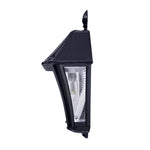 2 Pack Baytown II Sconce Solar Lamp, 100 Lumens, 2W, 2700K, Black or White Finish