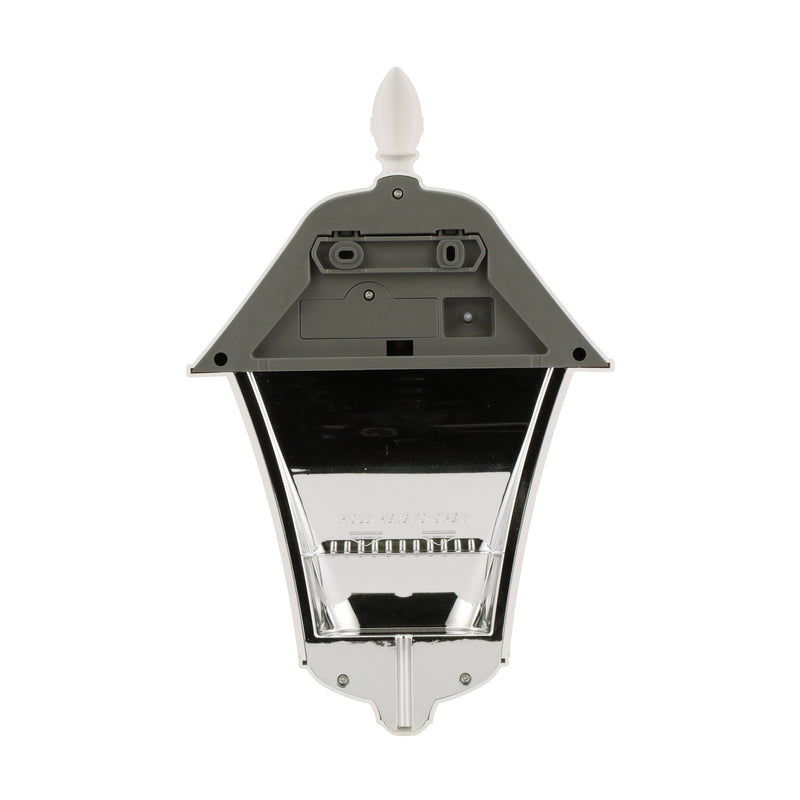 2 Pack Baytown II Sconce Solar Lamp, 100 Lumens, 2W, 2700K, Black or White Finish