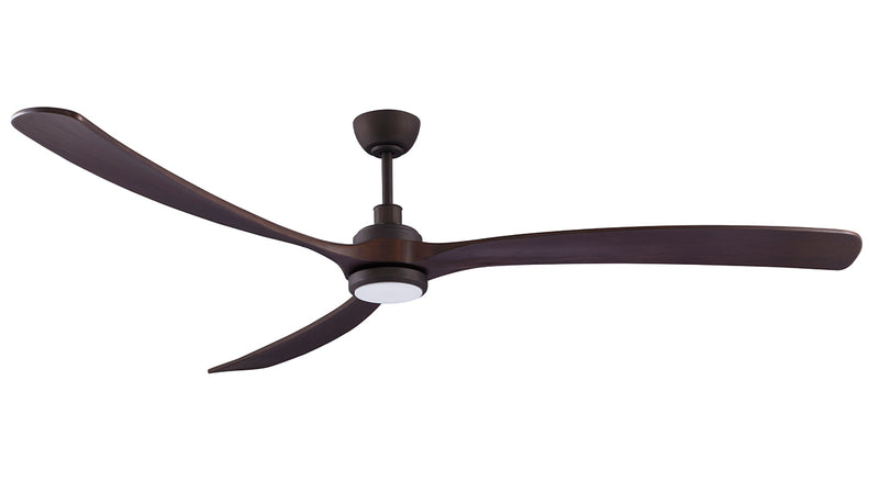 LED Rio Grande, 3-Blade, 88” Sweep, Oil Rubbed Bronze Finish