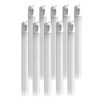 25 Pack, 8 Watt; 2 Foot LED T8; Medium Bi Pin base; 3000K, 3500K, 4000K or 5000K; 50000 Average rated hours; 1250 Lumens; Type A; Ballast dependent