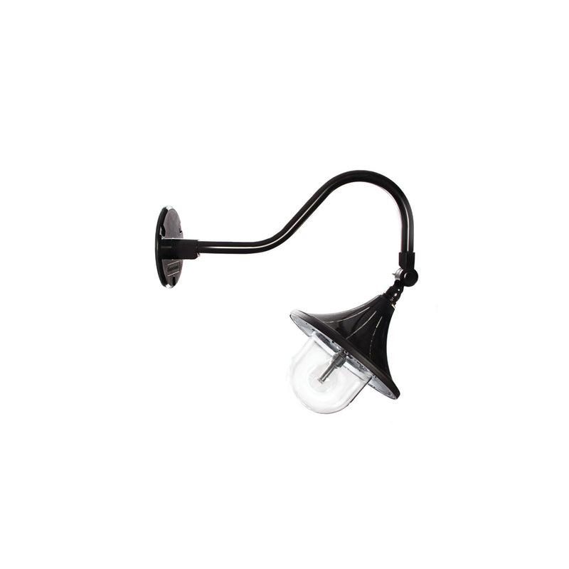 Plaza Solar RLM Light with Adjustable Gooseneck Arm