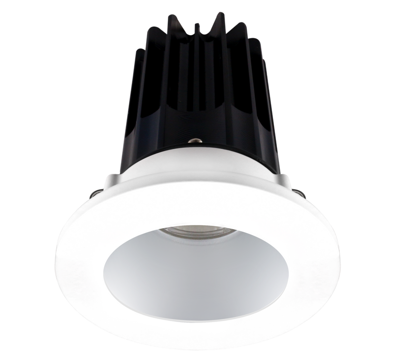 2" Round Recessed LED, 15W, 2700K, Multiple Reflectors and Round Trims