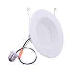 LED 6" Residential Downlight Retrofit, 17W, 120V, 1200 Lumens, 3000K