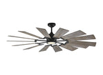 62" Prairie Fan - Aged Pewter