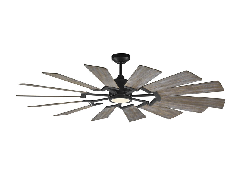 62" Prairie Fan - Aged Pewter