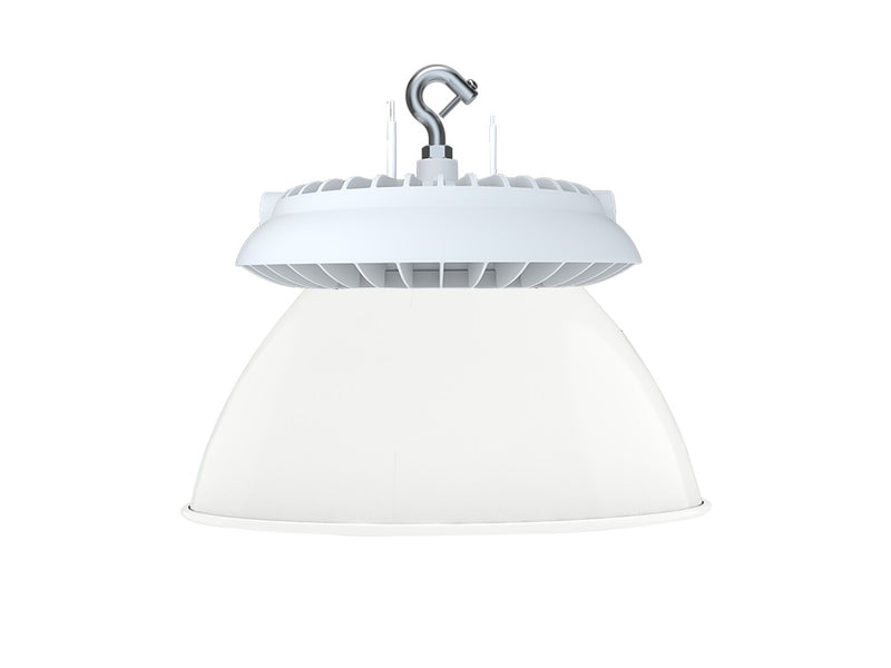 Aries LED UFO High Bay, 150 Watt, 120-277V, 22500 Lumen, 4000K, White Finish, 2023 Best Seller