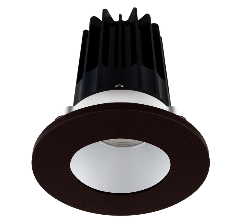 2" Round Recessed LED, 15W, 2700K, Multiple Reflectors and Round Trims