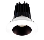 2" Round Recessed LED, 15W, 4000K, Multiple Reflectors and Round Trims