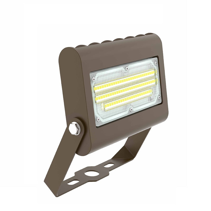 LED Architectural Flood Light with Trunnion, Selectable Wattage 10/15/20/30W, 3000K or 5000K, 120-277V