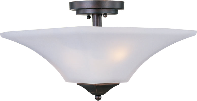 Aurora 2-Light Semi-Flush Mount