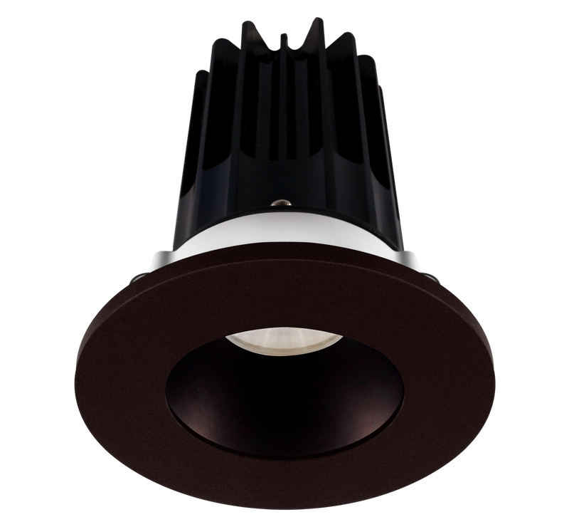 2" Round Recessed LED, 15W, 2700K, Multiple Reflectors and Round Trims