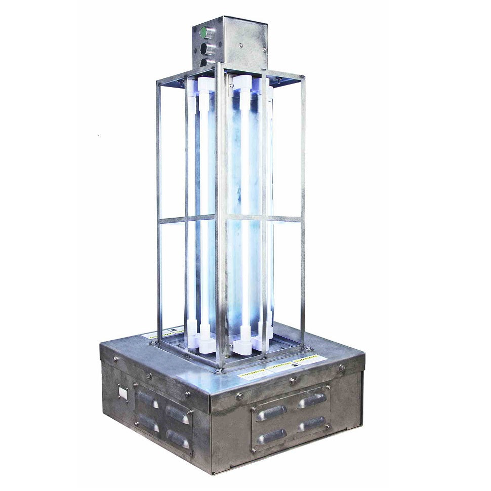 Industrial UV Sanitation Light, 8 Lamps, 160 Watts, 120V or 220V