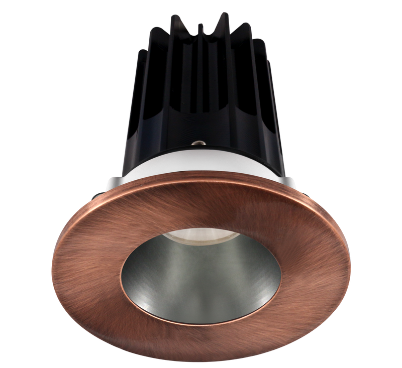 2" Recessed LED, 8W, 3000K, Multiple Reflectors and Round Trims