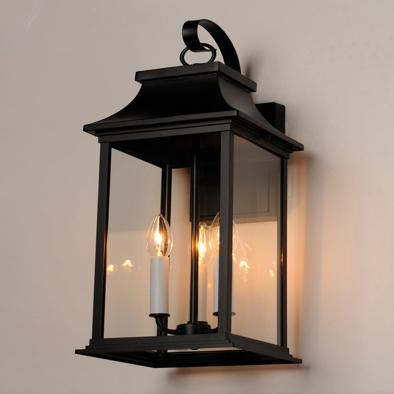 Vicksburg 3-Light Large Outdoor Wall Sconce