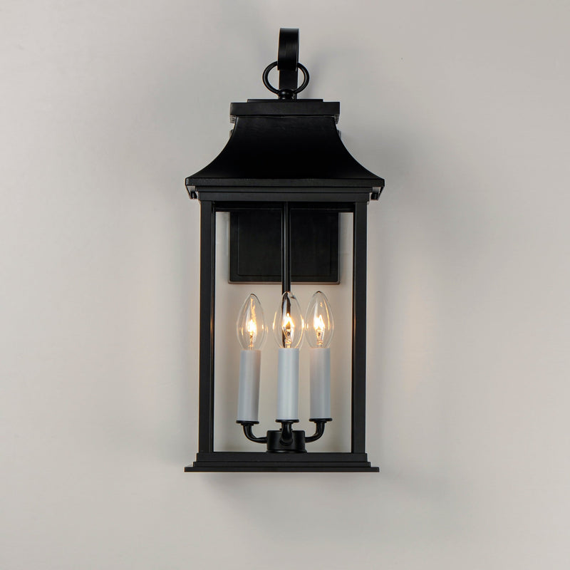 Vicksburg 3-Light Large Outdoor Wall Sconce