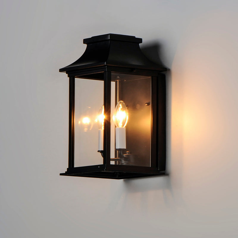 Vicksburg 2-Light Outdoor Pocket Wall Sconce