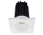 2" Square Recessed LED, 15W, 2700K/3000K/4000K, Multiple Reflectors and Square Trims