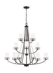 Robie Collection - Twelve Light Chandelier | Finish: Burnt Sienna - 3121612-710